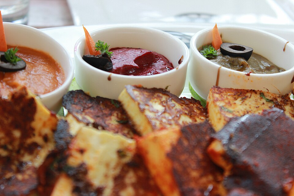 Tandoori paneer tikka